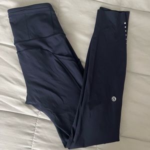 Lululemon Speed Up Tight 25” Navy Blue Size 2